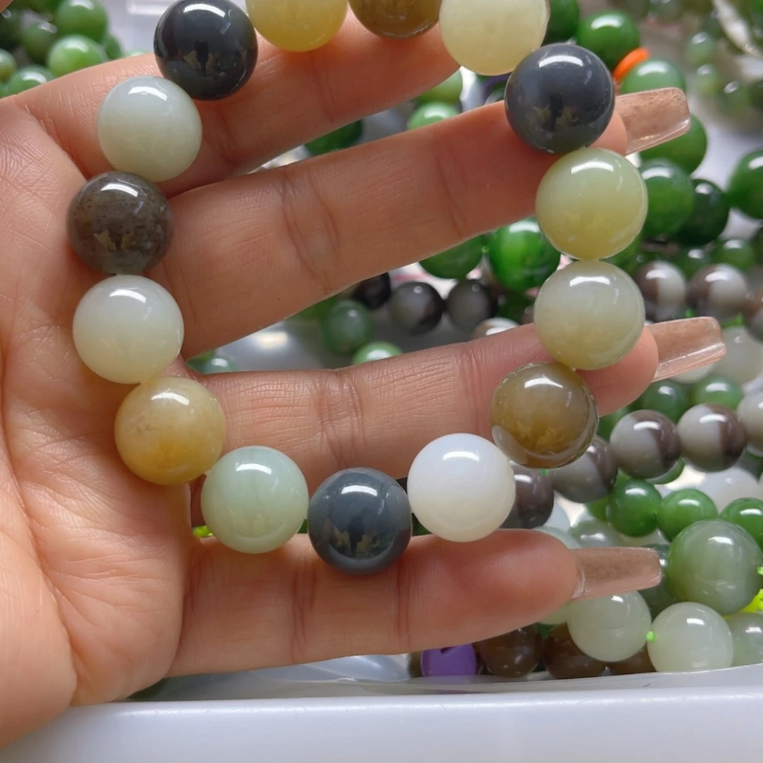 和田玉手链未镶嵌