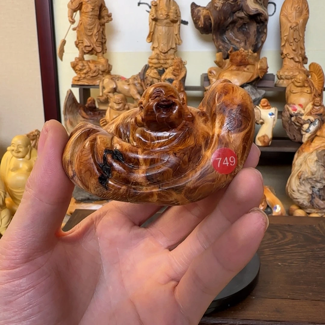 崖柏小木匠艺雕一物一拍