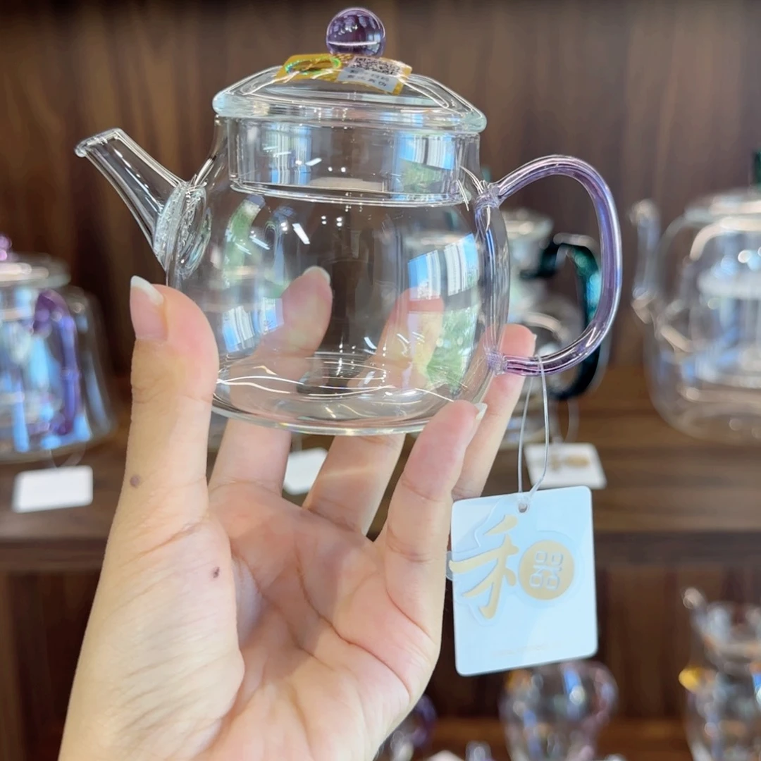 保*捷禾器言卿壶浅紫色