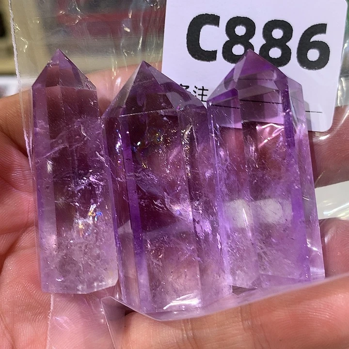 一****水晶珠宝半成品未镶嵌天然水晶C886