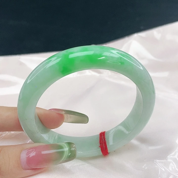 翡翠未镶嵌手镯圈55.6，78024