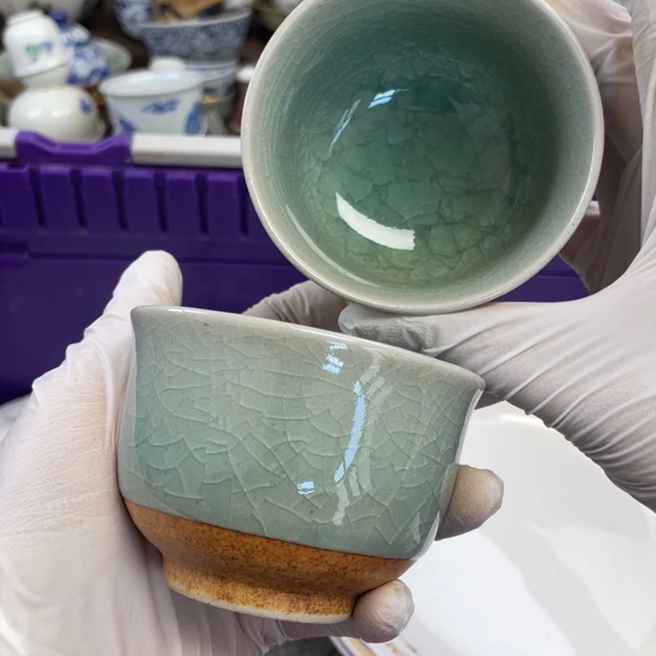 琉璃手工艺品他家瓷器真美…