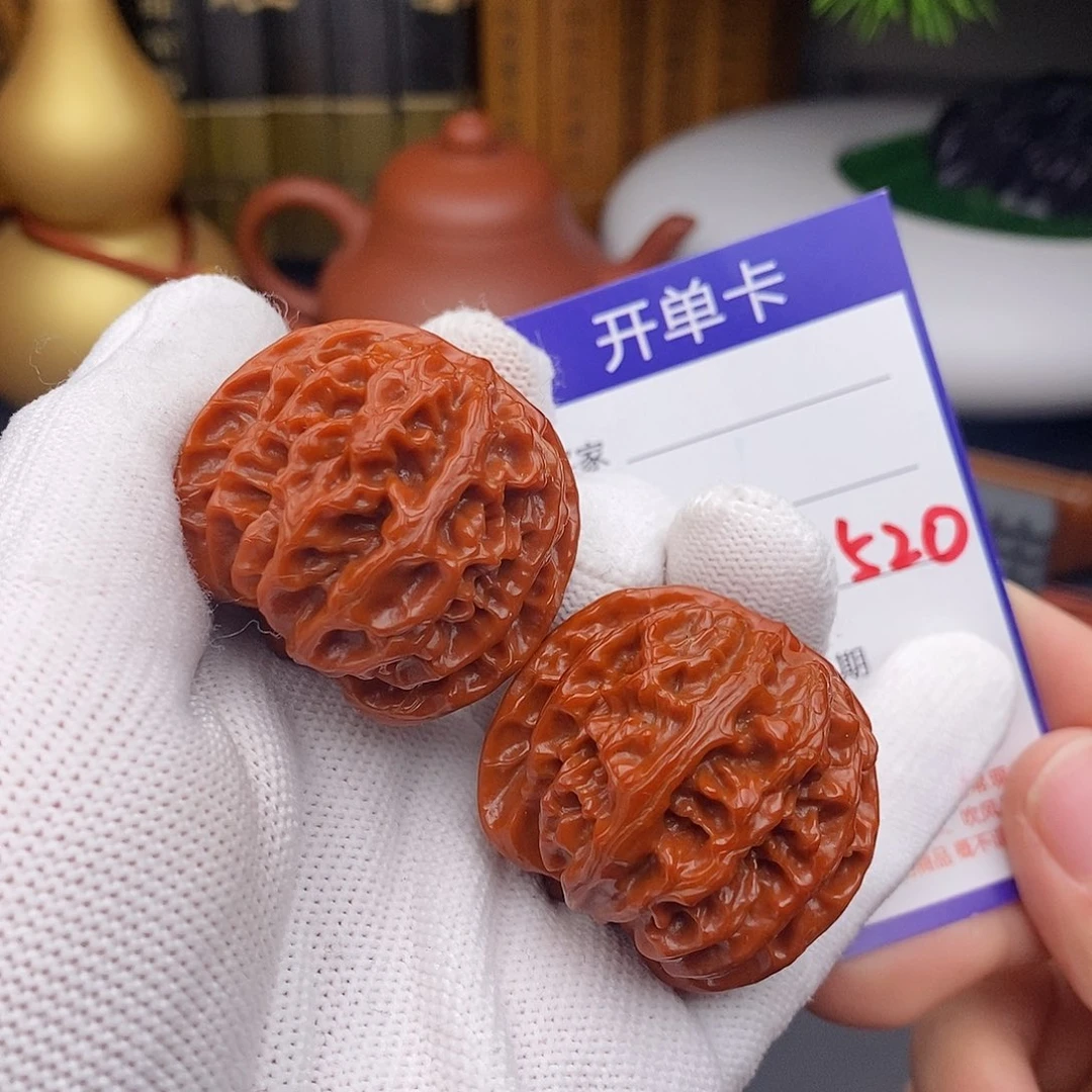 文玩核桃把件39苹果园520