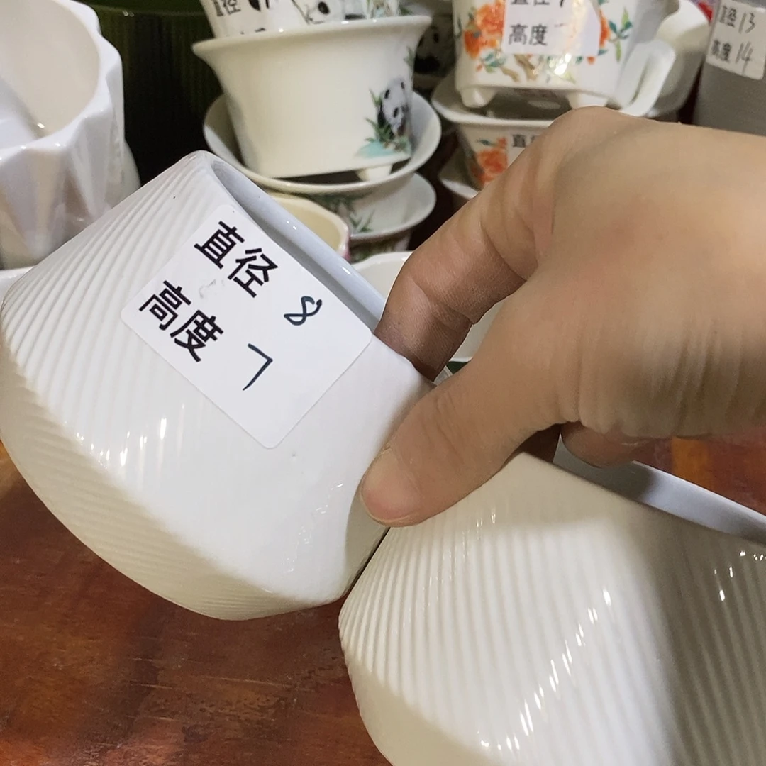 陶杯子陶盆有孔 瑕疵介意勿拍