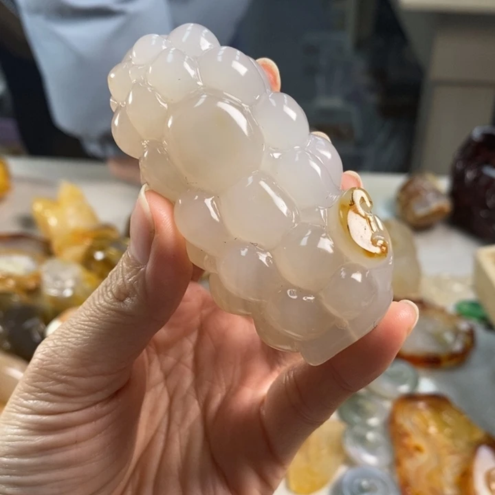 玛瑙/玉髓吊坠(不含链)未镶嵌