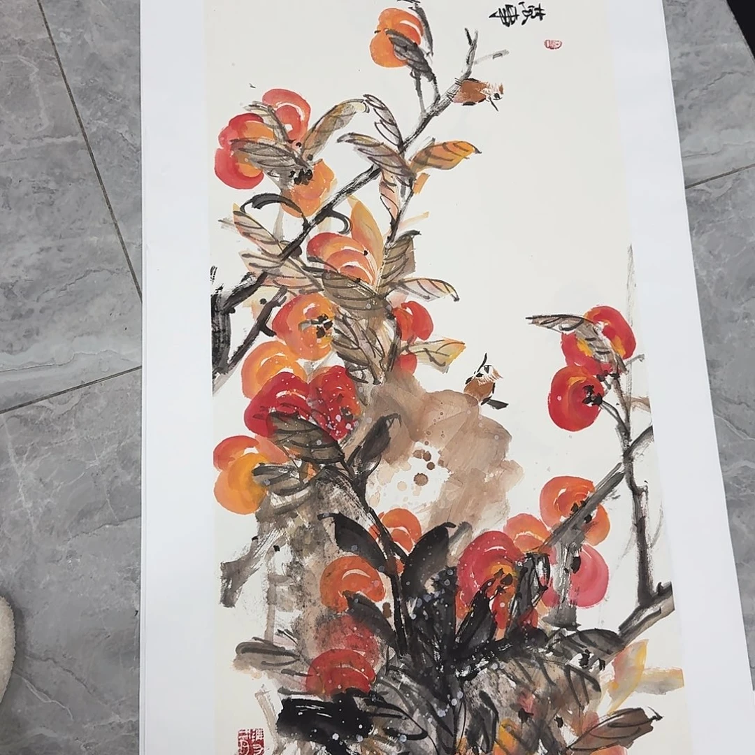 国画国画作品欣赏 100*50