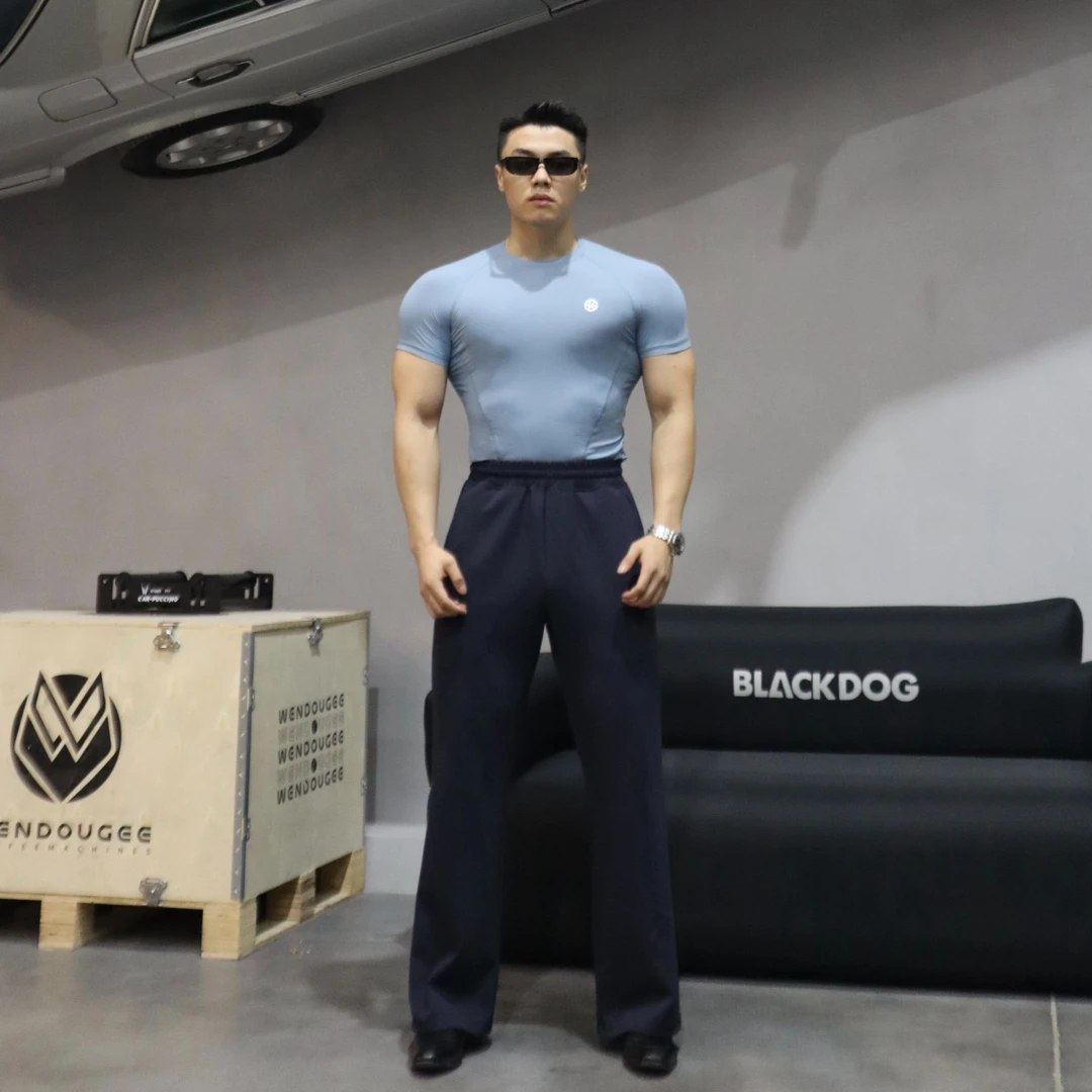 【ktspro】锦氨速干训练短袖高弹骑行健身户外运动修身印花