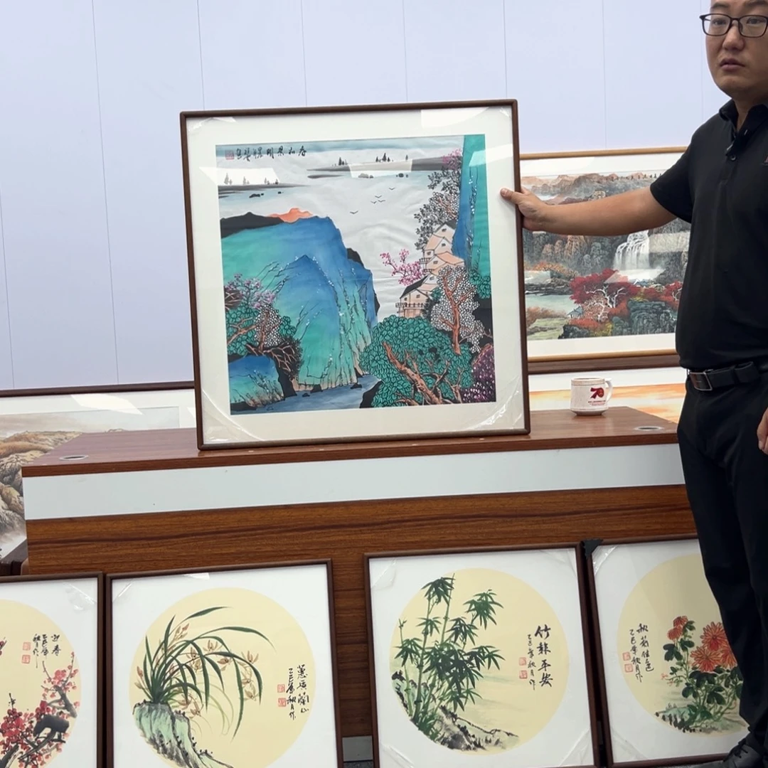 国画国画作品纯手绘