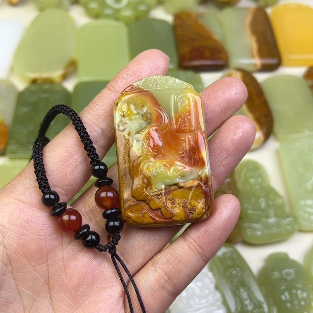 新疆昆仑山料虎牌
