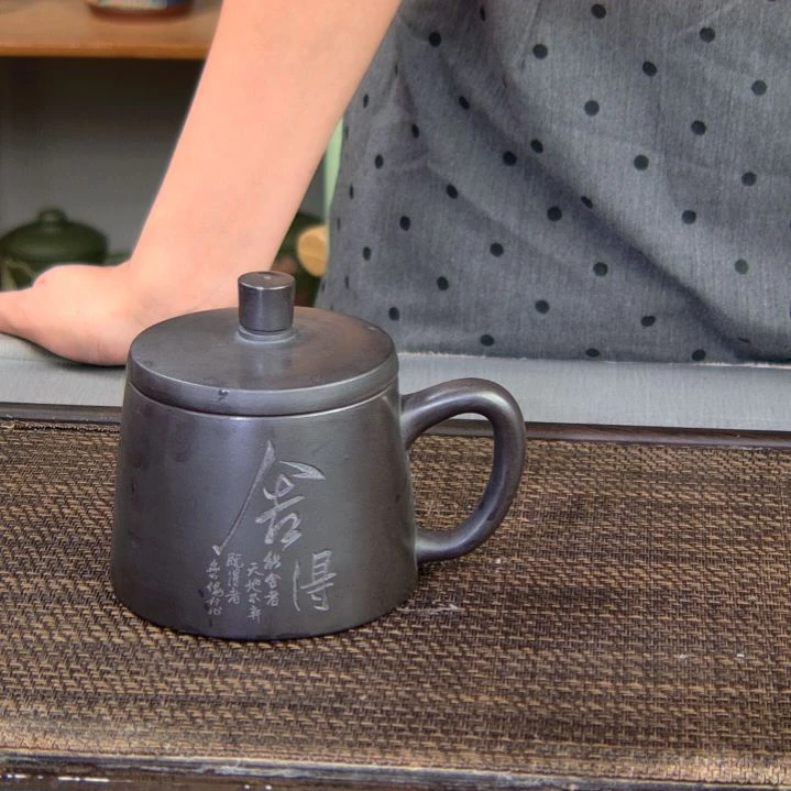 茶杯紫砂高货放漏