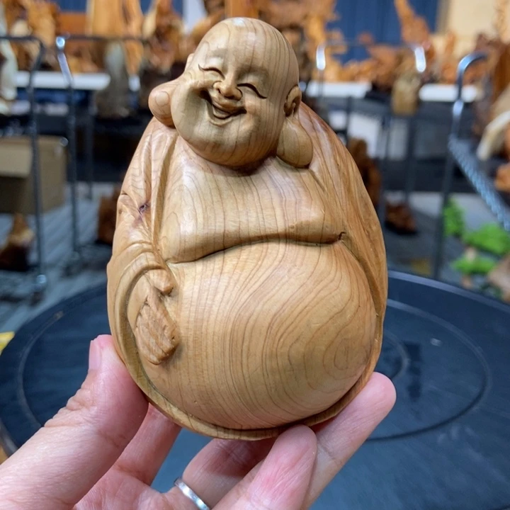 柏木（崖柏）手把件