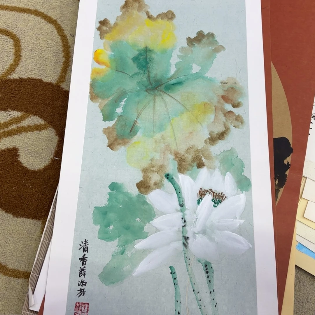 国画33-66卡纸作品艺