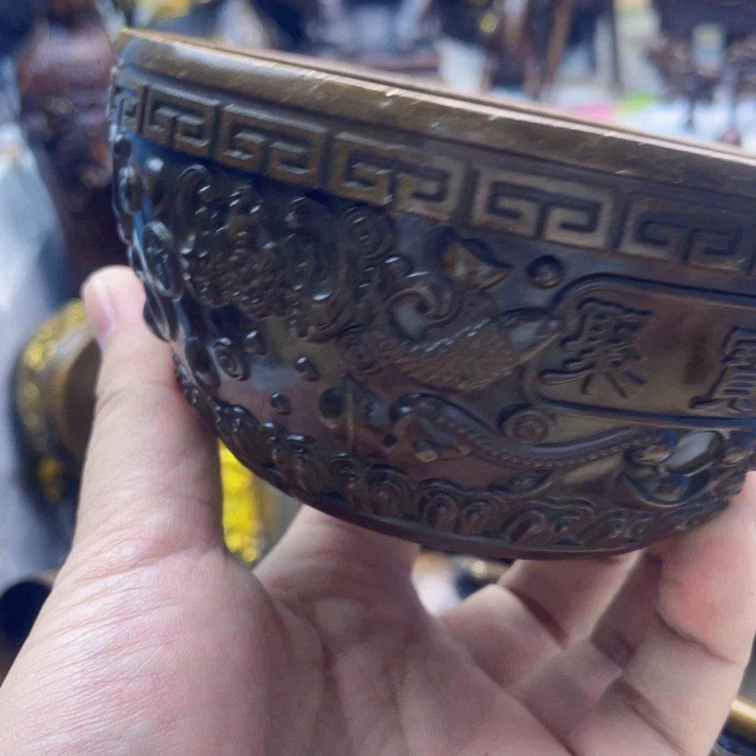 铜器工艺品办公室摆件