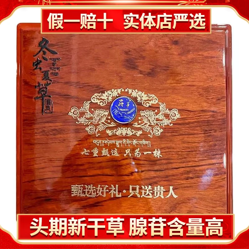冬虫夏草 3根/克特大草100根精选虫草高品质头茬滋补