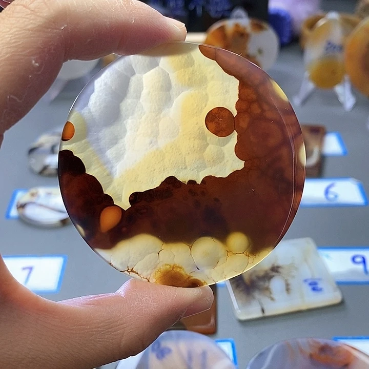 玛瑙/玉髓未镶嵌珠宝半成品