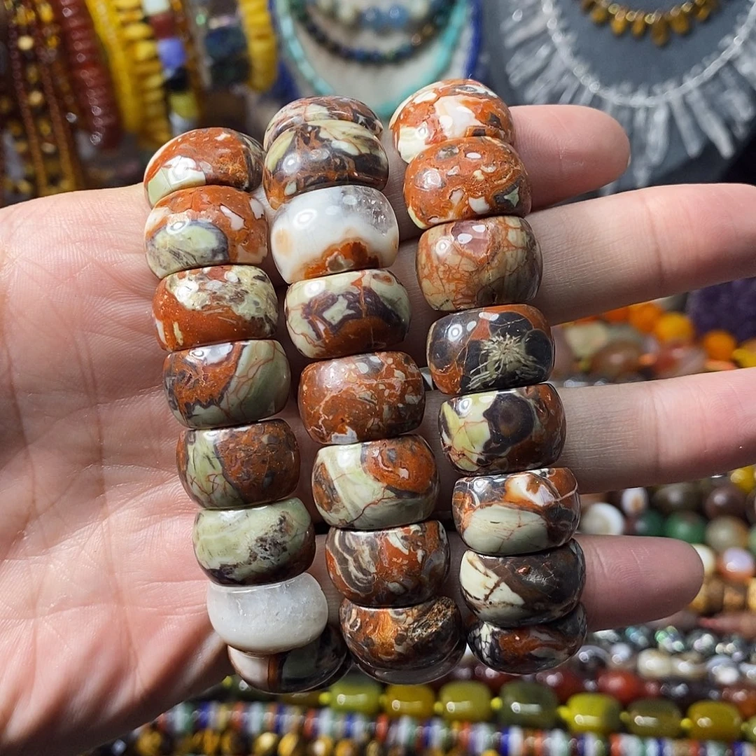 石英质玉未镶嵌，金钱玛瑙手牌20mm，