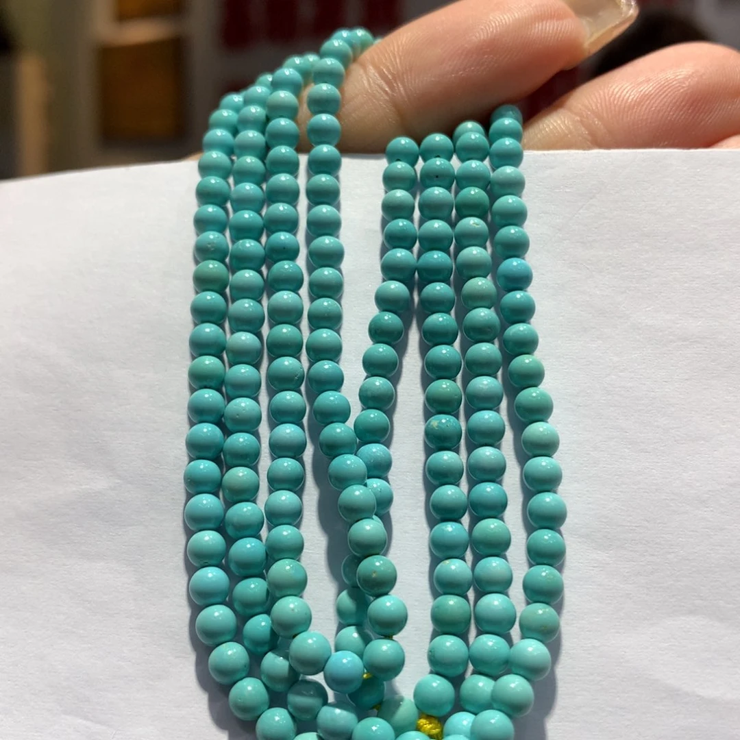 未镶嵌绿松石长链