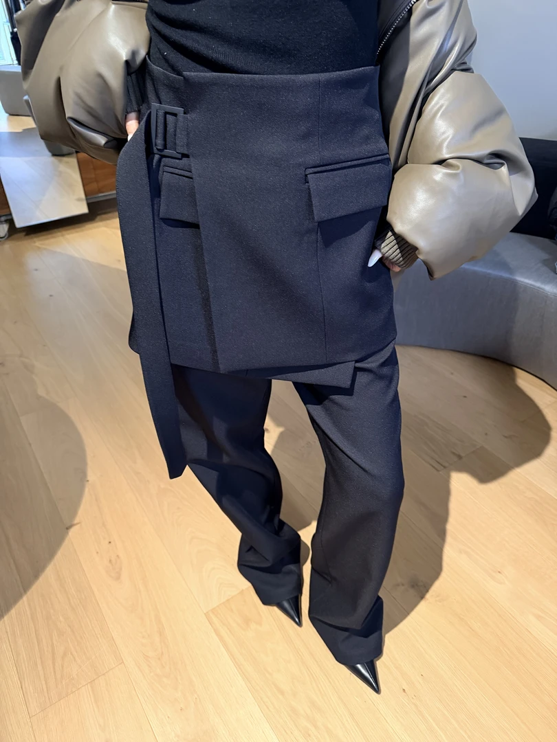 KIOKWANG//王炸款来袭超有质感带腰封西装裤显瘦版型拉满气质