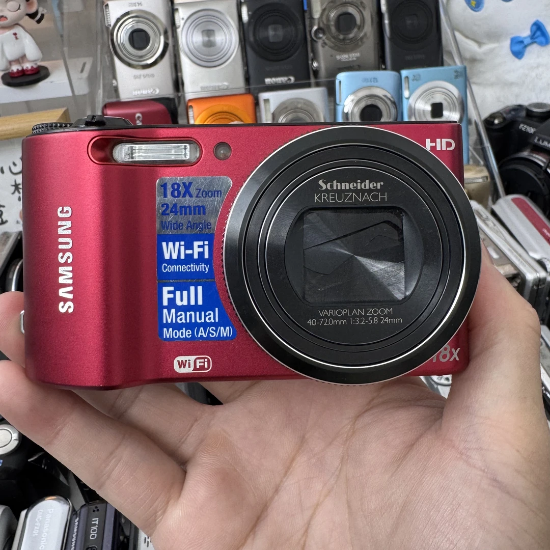 99新 Samsung/三星 wb150f x18倍变焦冷白皮出片网红款1420万像素