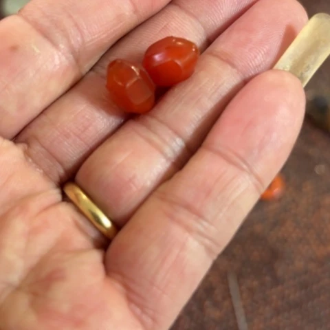 玛瑙/玉髓颈饰合金无**相