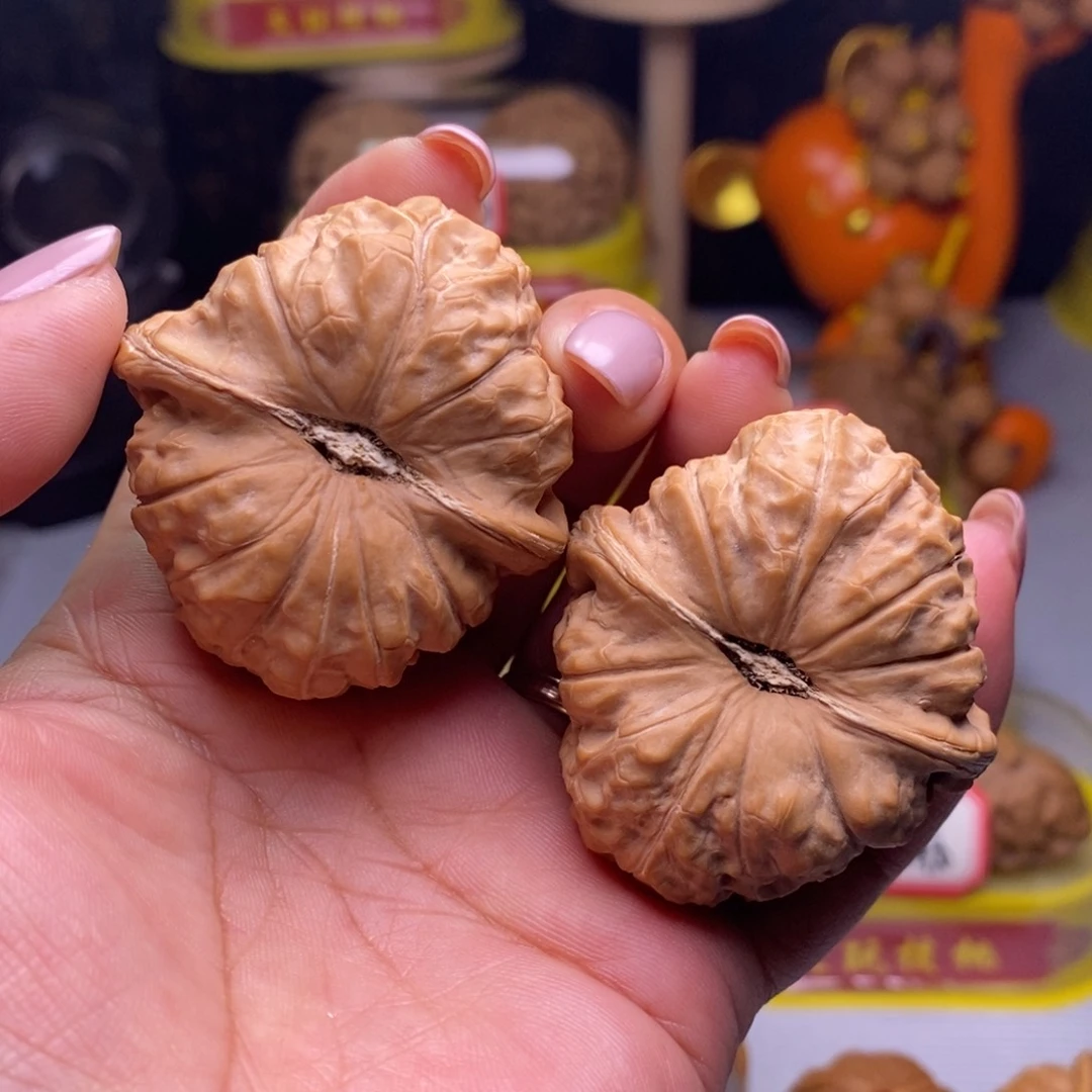 把件文玩核桃014高桩南瓜墩44尺全品