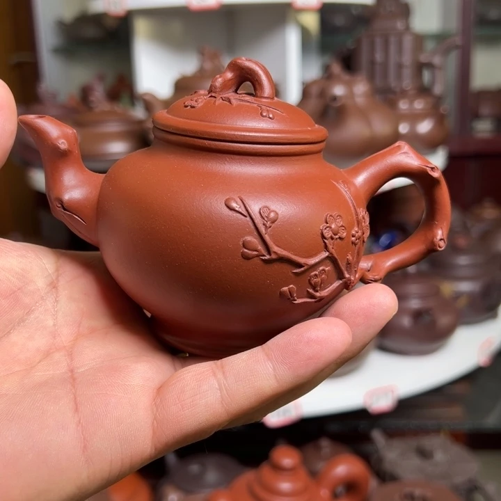 茶壶紫砂原矿报春