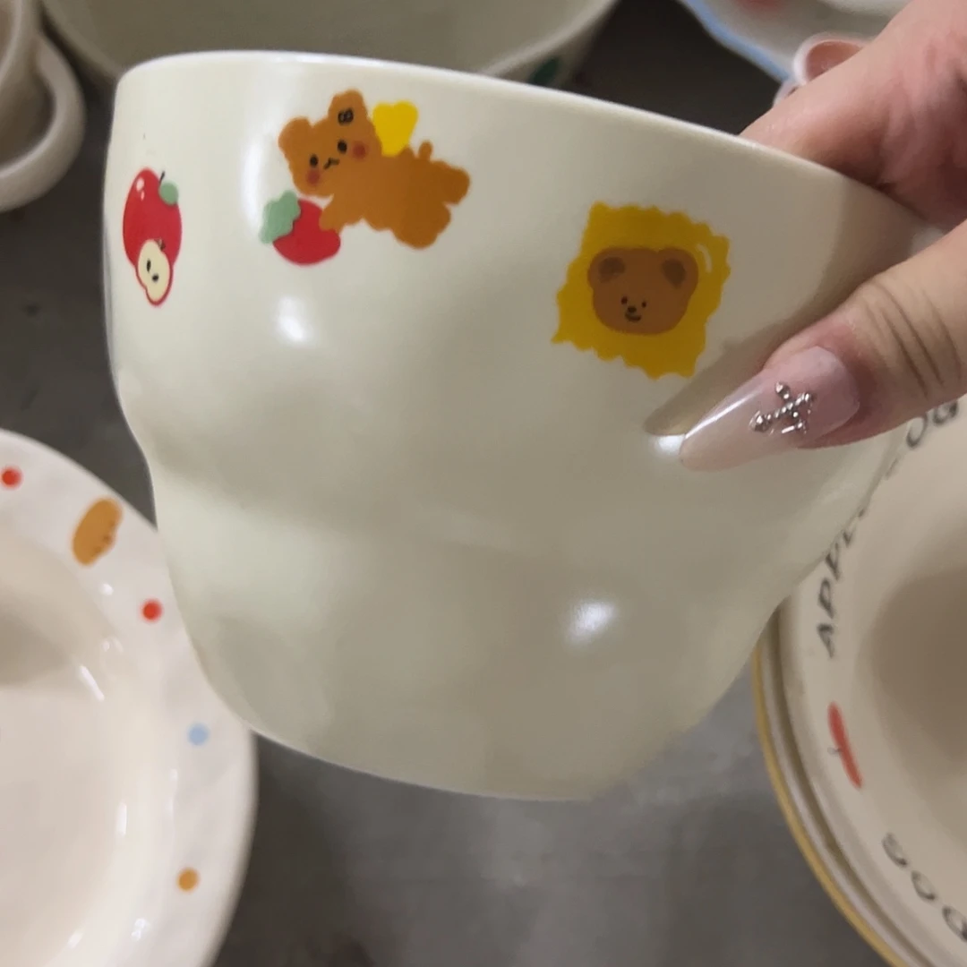 搪瓷微瑕大葫芦汤碗