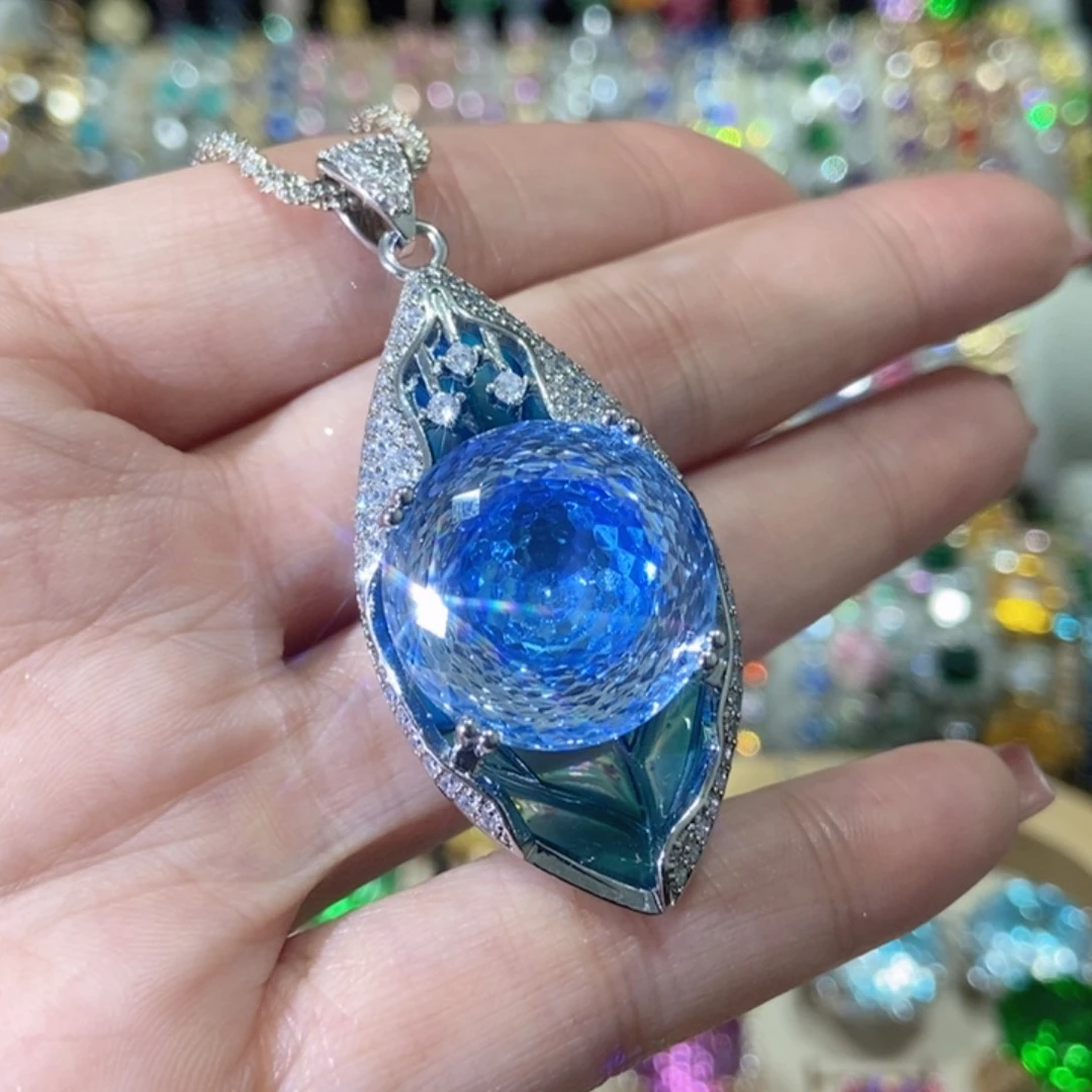 66锆石（处理）吊坠
