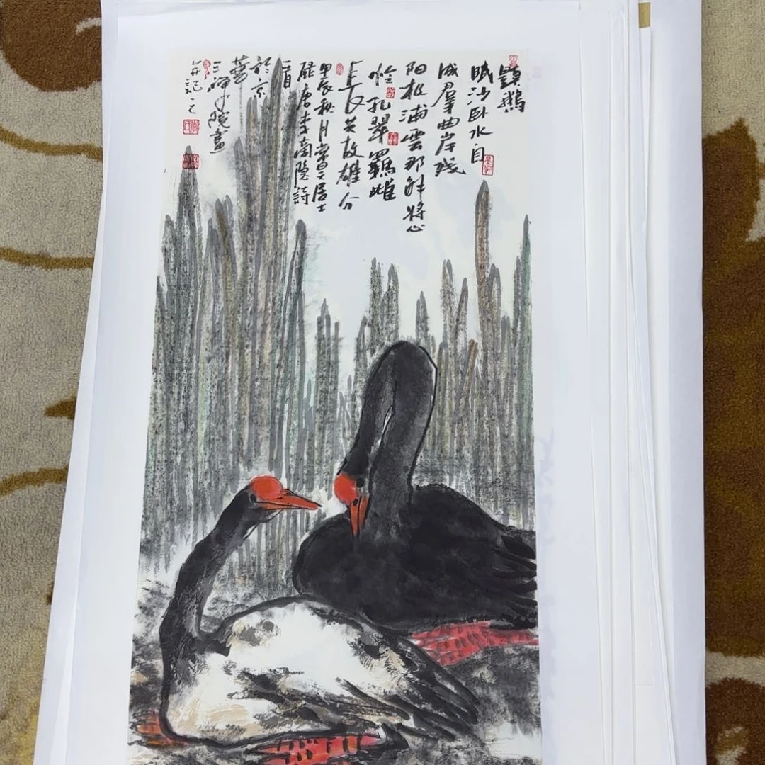 国画惋*李昊二平尺李欣主播