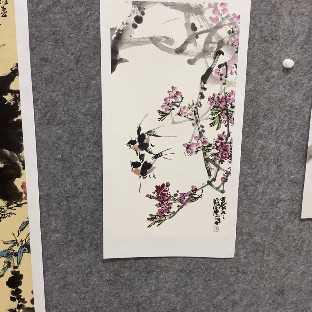 国画张强国画花鸟作品