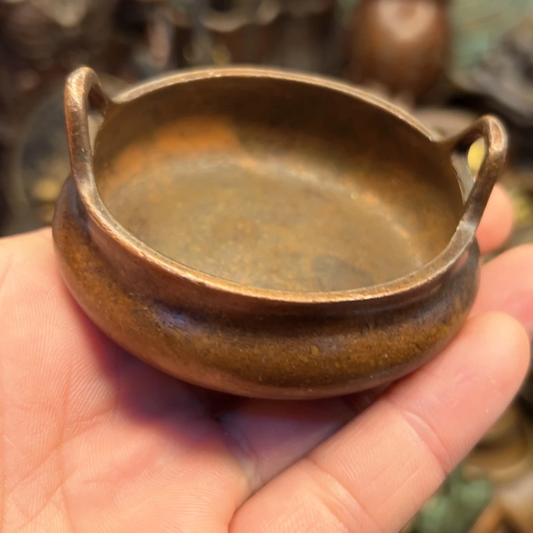 铜摆件欢迎欢迎你