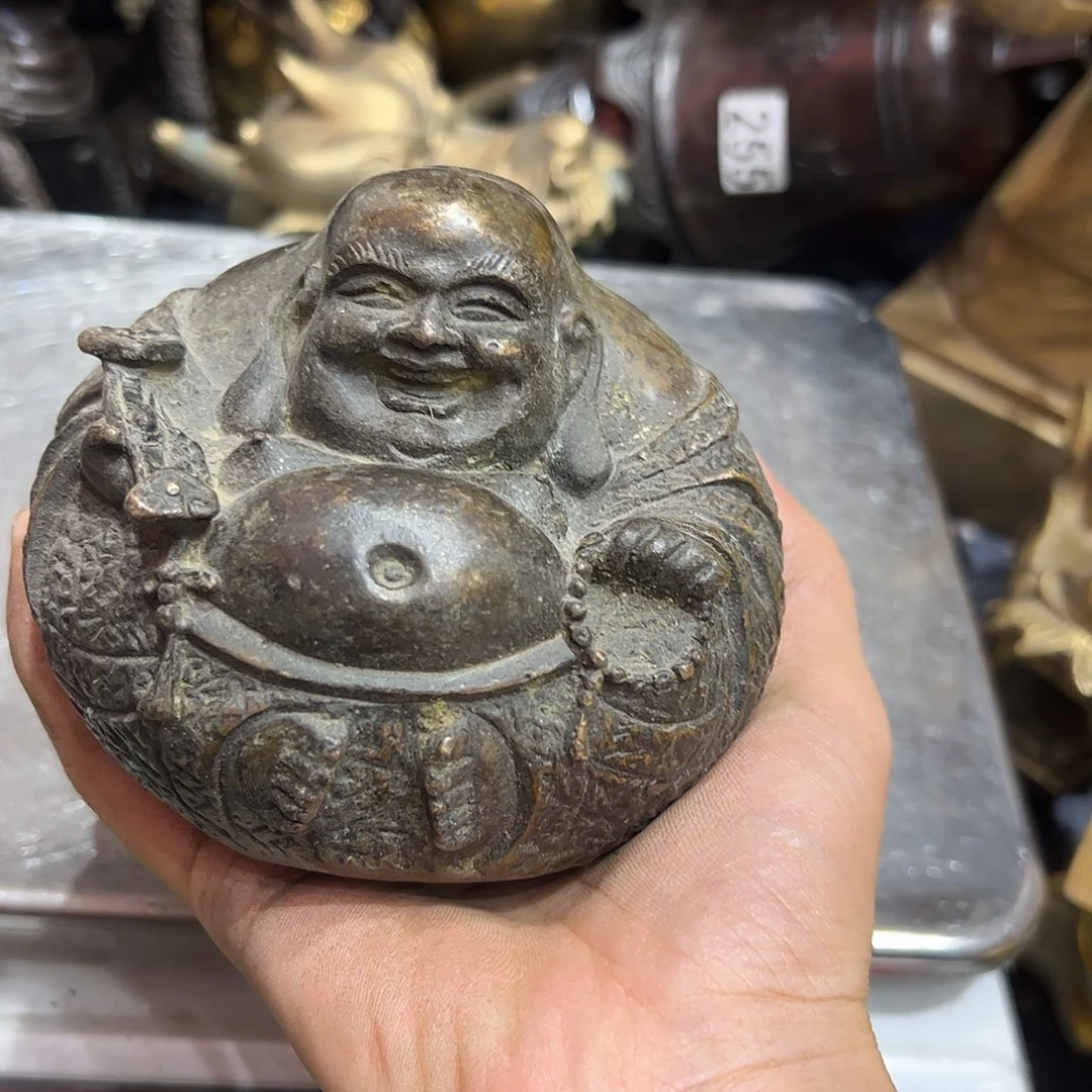 A**果微瑕疵黄铜摆件工艺品