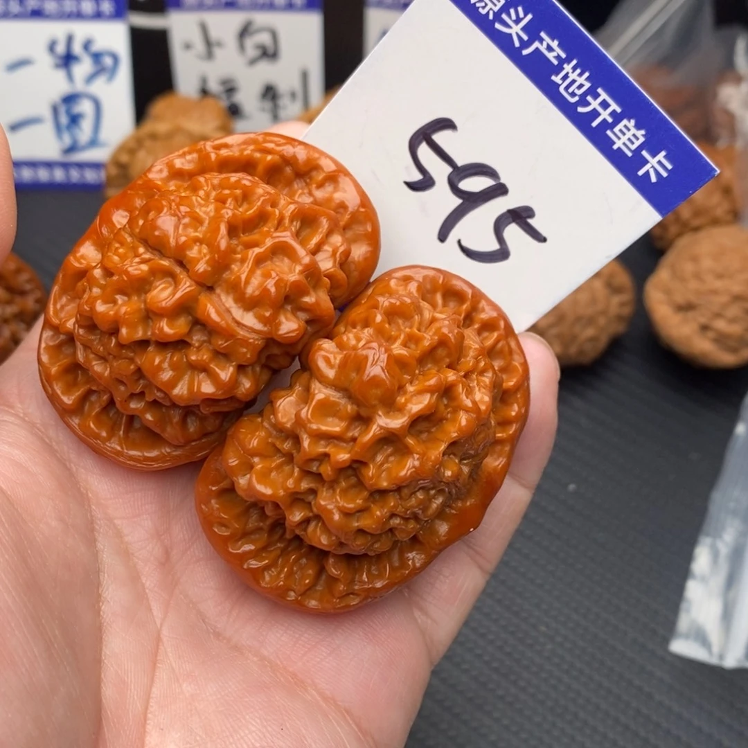 桃核把件大官帽53mom