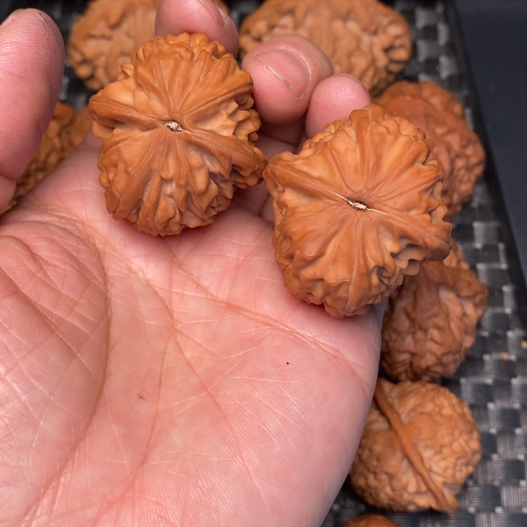 文玩核桃吊坠多**动芭蕉扇36