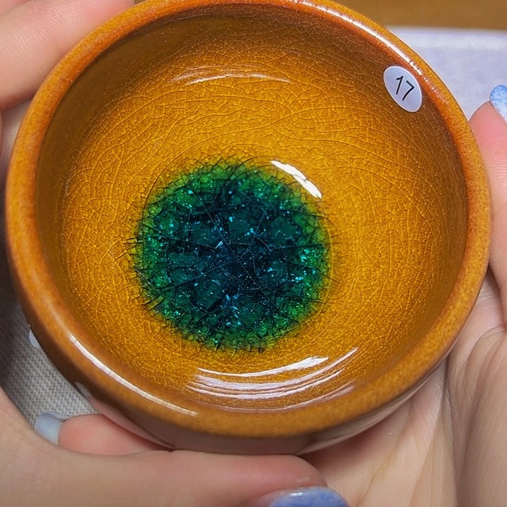 茶盏在栖落直播间选的好好看啊