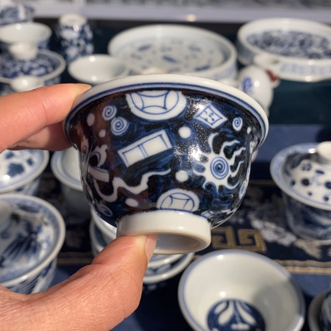 缸景德镇手工手绘茶具