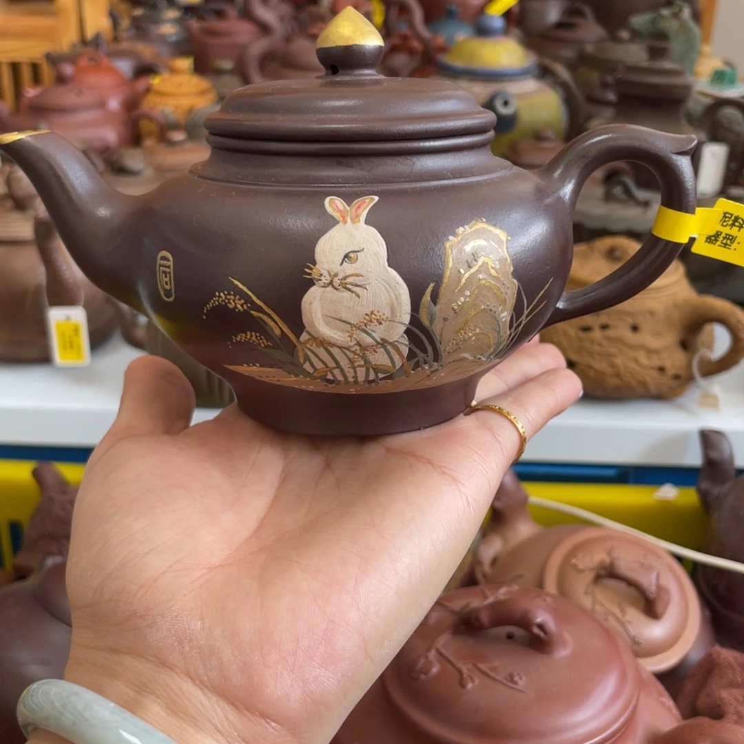 茶壶紫砂350 cc 宜兴紫砂壶