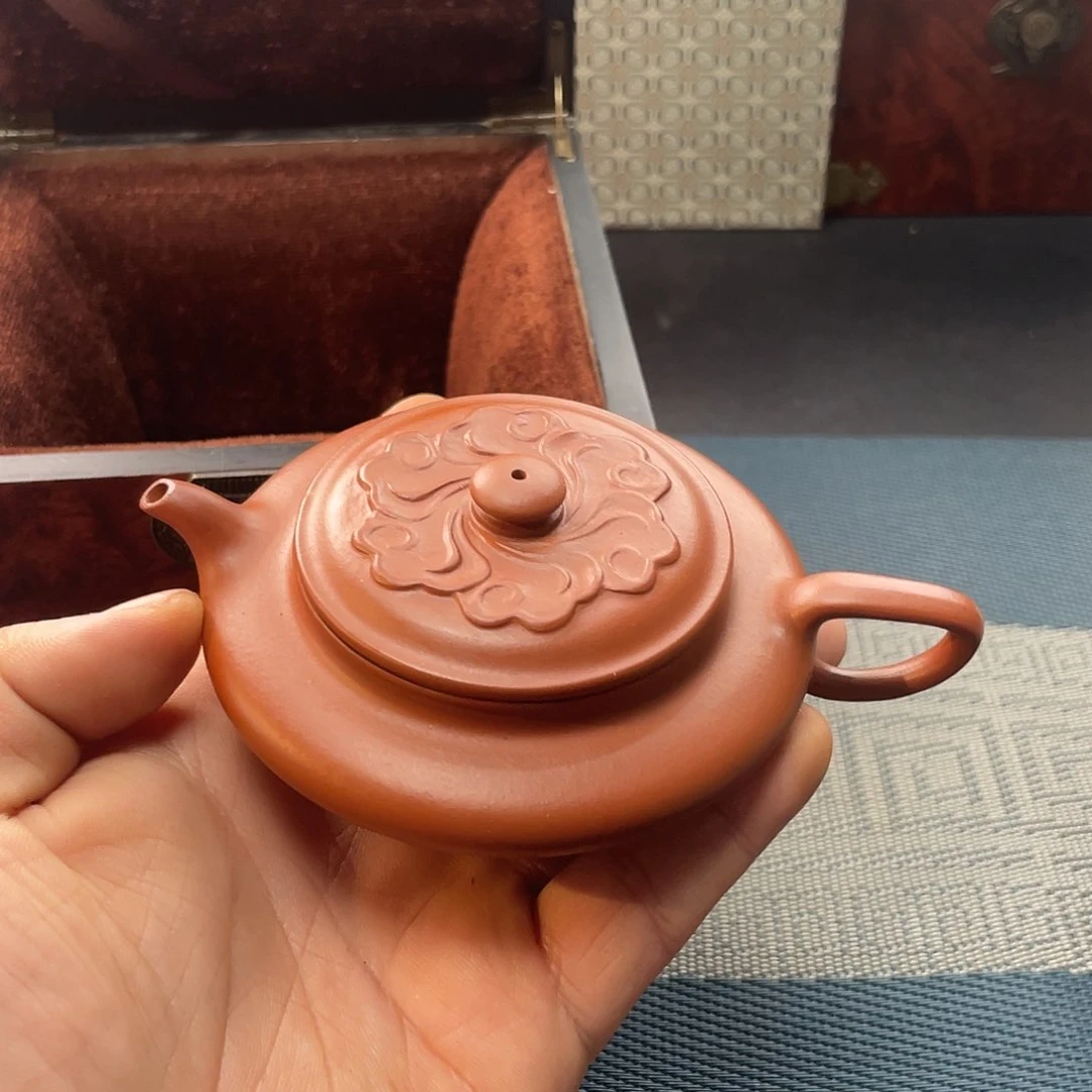紫砂茶宠宜兴原矿紫砂壶29