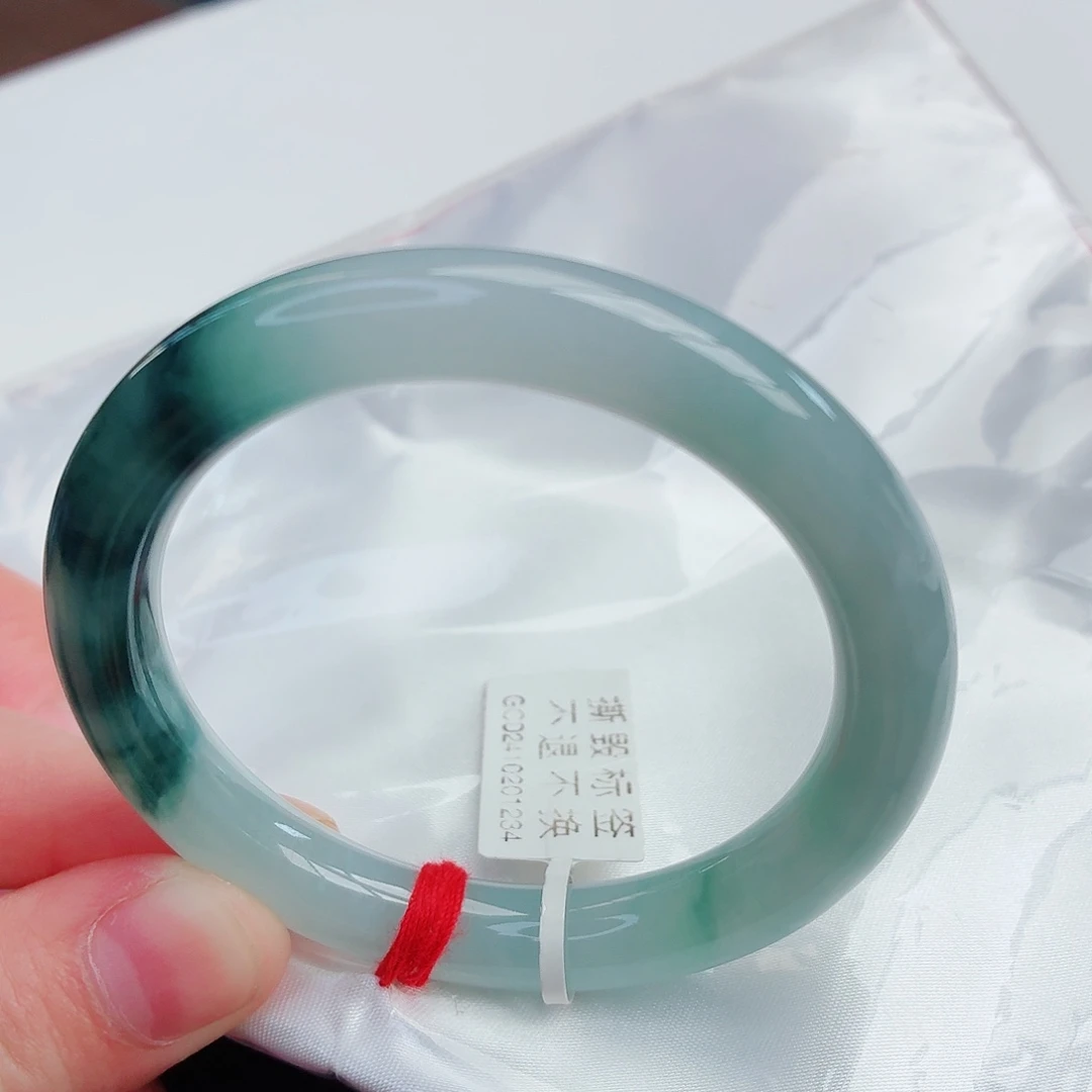 翡翠未镶嵌手镯天然翡翠A货