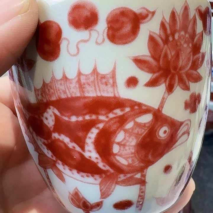 摆件景德镇陶瓷茶具摆件日用瓷45