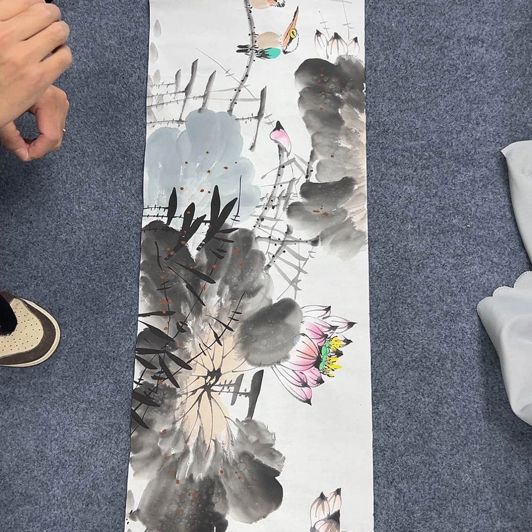 国画国画作品纯手绘作品