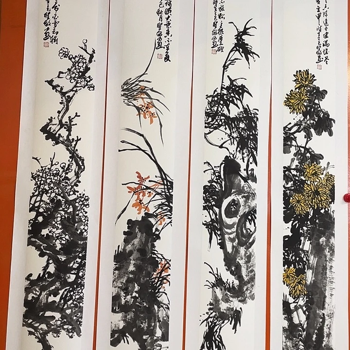 国画张圣敏先生纯手绘作品