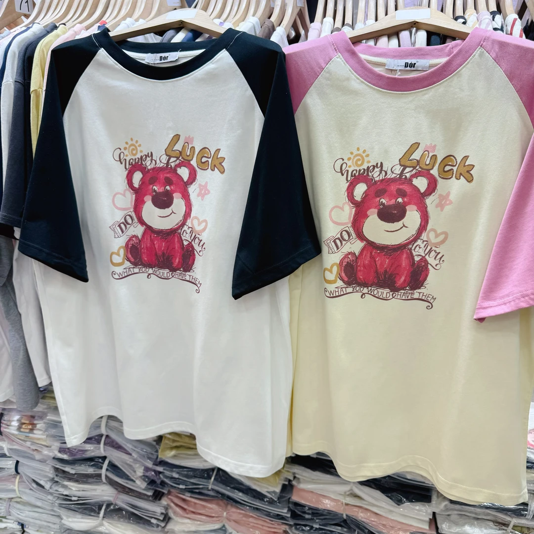 2025夏季新款韩版休闲百搭宽松T恤