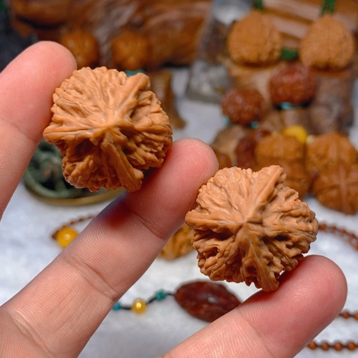 吊坠文玩核桃33精品三棱