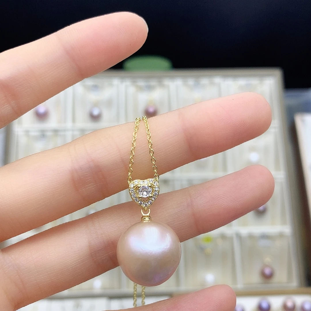 淡水珍珠颈饰合金