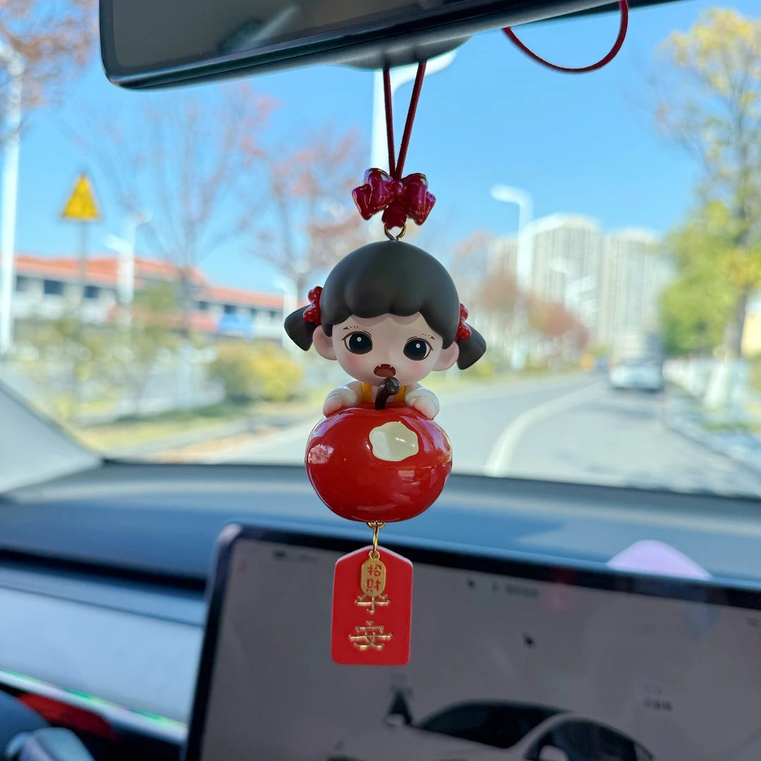 创意diy手工设计车挂潮流后视镜挂件