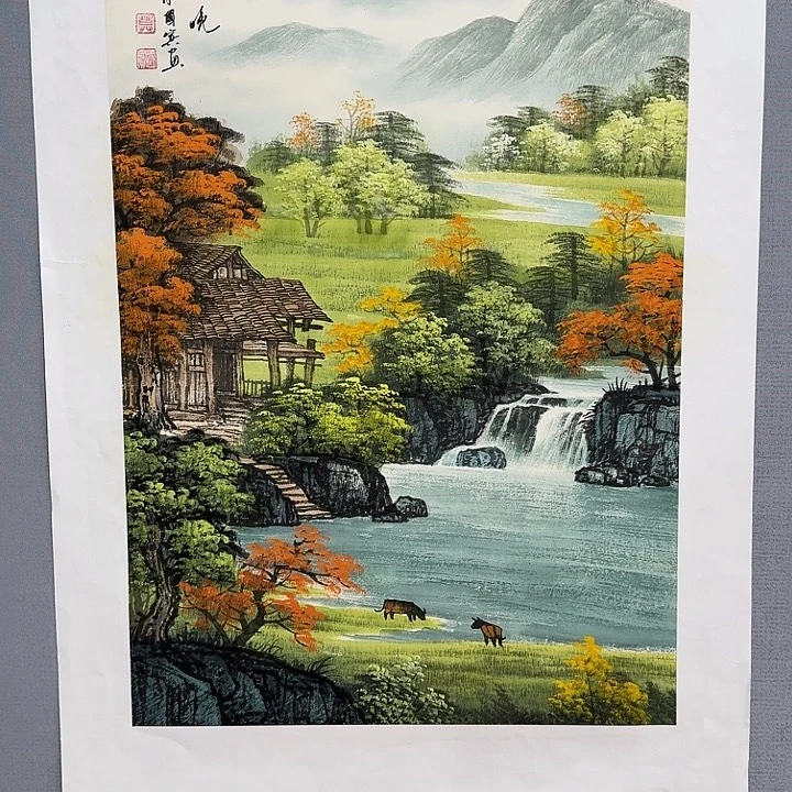 国画莫国宾国画作品