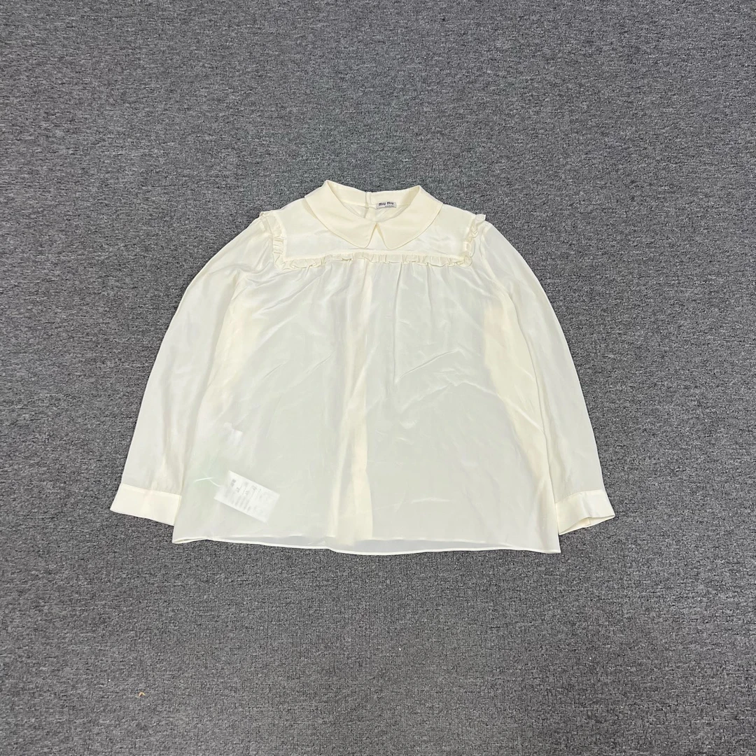 99新 AMIPARIS miumiu 雪纺 衬衫