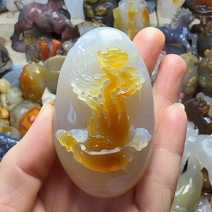 玛瑙/玉髓未镶嵌饰品