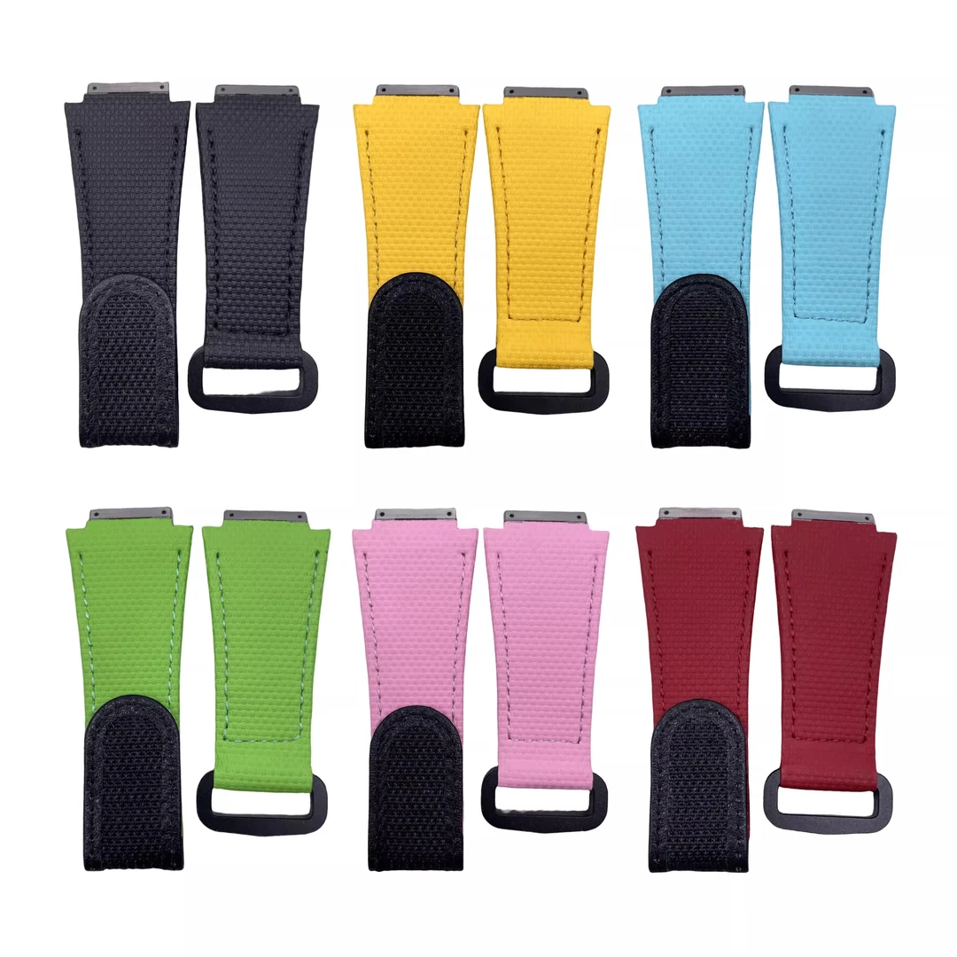 魔术贴表带适用瑞士名表理查大爆炸rm035030